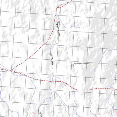 Getlost Map 6640 KOPPERAMANNA Topographic Map V14d 1:75,000 Preview 2