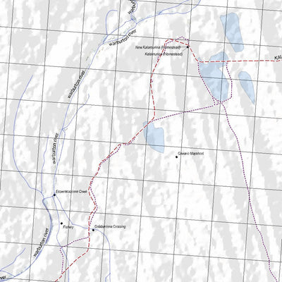 Getlost Map 6542 COWARIE Topographic Map V14d 1:75,000 Preview 2