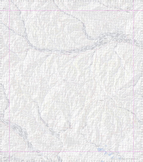 Getlost Map 6142 WOODMURRA Topographic Map V14d 1:75,000 Preview 1