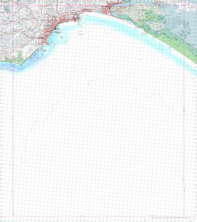 Getlost Map 6626 ENCOUNTER Topographic Map V14d 1:75,000 Preview 1
