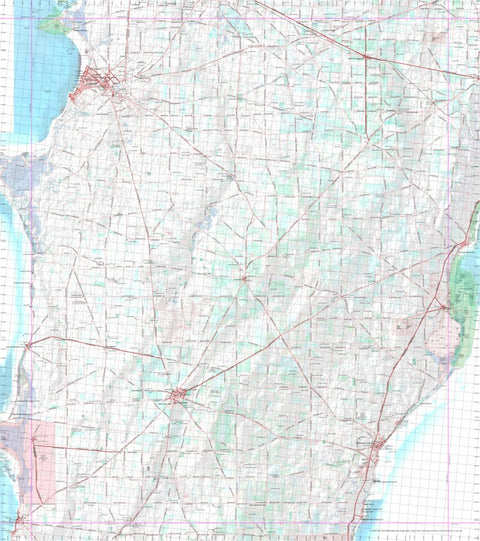 Getlost Map 6429 MAITLAND Topographic Map V14d 1:75,000 Preview 1