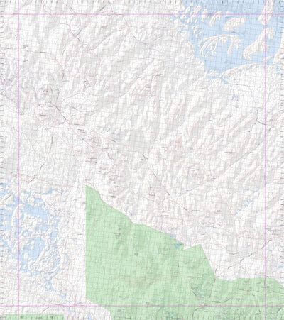 Getlost Map 5933 YARTOO Topographic Map V14d 1:75,000 Preview 1