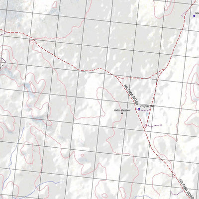 Getlost Map 5933 YARTOO Topographic Map V14d 1:75,000 Preview 2