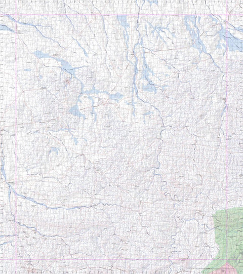 Getlost Map 6637 MOUNT LYNDHURST Topographic Map V14d 1:75,000 Preview 1