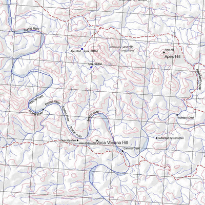 Getlost Map 6637 MOUNT LYNDHURST Topographic Map V14d 1:75,000 Preview 3