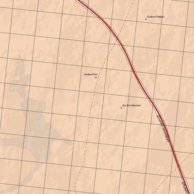 Getlost Map 5937 BON BON Topographic Map V14d 1:75,000 Preview 2