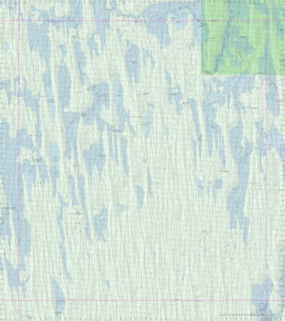 Getlost Map 6842 KANOWANA Topographic Map V14d 1:75,000 Preview 1