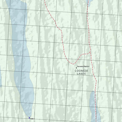 Getlost Map 6842 KANOWANA Topographic Map V14d 1:75,000 Preview 2