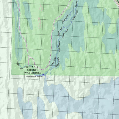 Getlost Map 6842 KANOWANA Topographic Map V14d 1:75,000 Preview 3