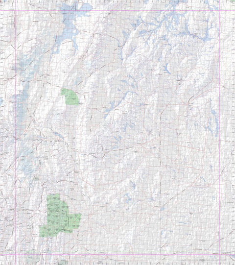Getlost Map 6731 CAROONA Topographic Map V14d 1:75,000 Preview 1