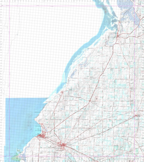 Getlost Map 6430 WALLAROO Topographic Map V14d 1:75,000 Preview 1