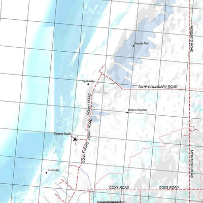 Getlost Map 6430 WALLAROO Topographic Map V14d 1:75,000 Preview 2