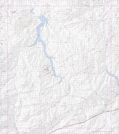 Getlost Map 6833 WINNININNIE Topographic Map V14d 1:75,000 Preview 1