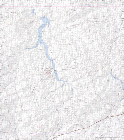 Getlost Map 6833 WINNININNIE Topographic Map V14d 1:75,000 Preview 1