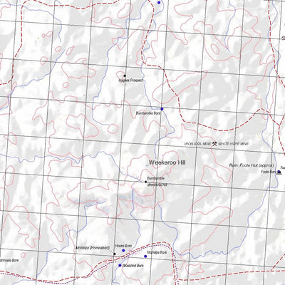 Getlost Map 6833 WINNININNIE Topographic Map V14d 1:75,000 Preview 3