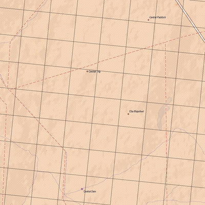 Getlost Map 6037 EBA Topographic Map V14d 1:75,000 Preview 2