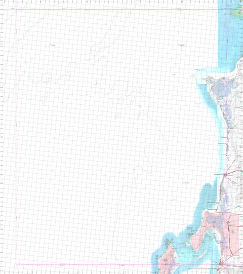 Getlost Map 6329 WARDANG Topographic Map V14d 1:75,000 Preview 1