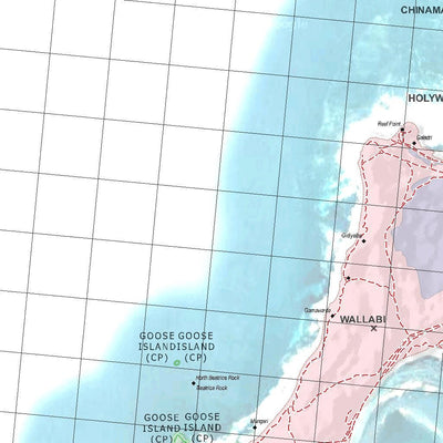 Getlost Map 6329 WARDANG Topographic Map V14d 1:75,000 Preview 3