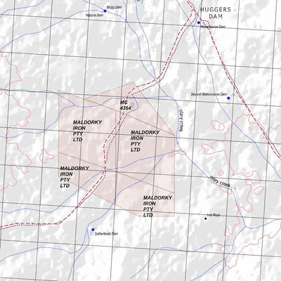 Getlost Map 7033 MINGARY Topographic Map V14d 1:75,000 Preview 3