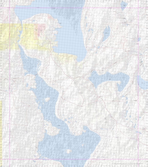 Getlost Map 6234 OAKDEN Topographic Map V14d 1:75,000 Preview 1