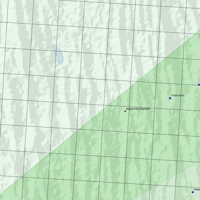 Getlost Map 6841 DIAMOND BOG Topographic Map V14d 1:75,000 Preview 2