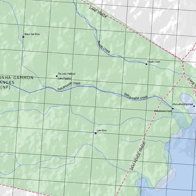 Getlost Map 6836 FROME Topographic Map V14d 1:75,000 Preview 3
