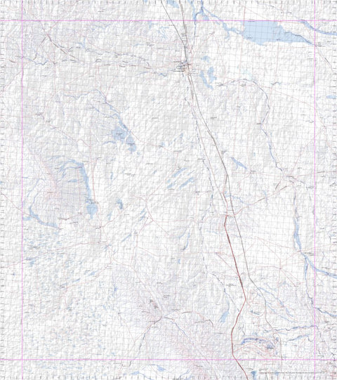 Getlost Map 6537 LEIGH CREEK Topographic Map V14d 1:75,000 Preview 1