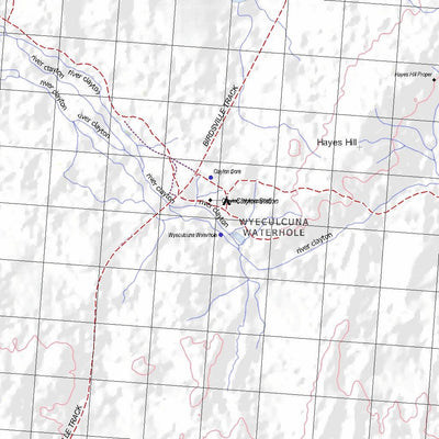 Getlost Map 6539 CLAYTON Topographic Map V14d 1:75,000 Preview 3