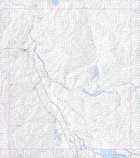 Getlost Map 6538 MARREE Topographic Map V14d 1:75,000 Preview 1