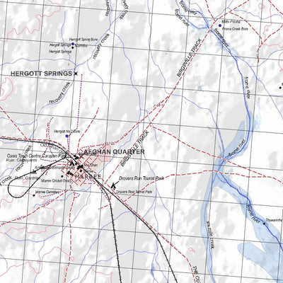 Getlost Map 6538 MARREE Topographic Map V14d 1:75,000 Preview 3