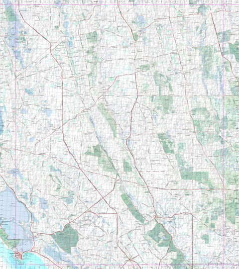 Getlost Map 6923 CONMURRA Topographic Map V14d 1:75,000 Preview 1