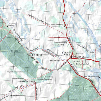 Getlost Map 6923 CONMURRA Topographic Map V14d 1:75,000 Preview 3