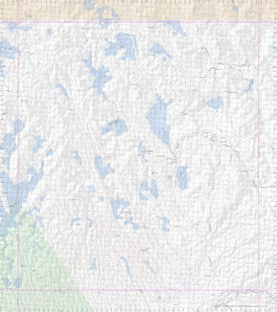 Getlost Map 6945 CADELGA Topographic Map V14d 1:75,000 Preview 1