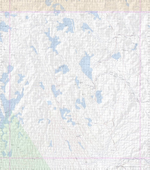 Getlost Map 6945 CADELGA Topographic Map V14d 1:75,000 Preview 1