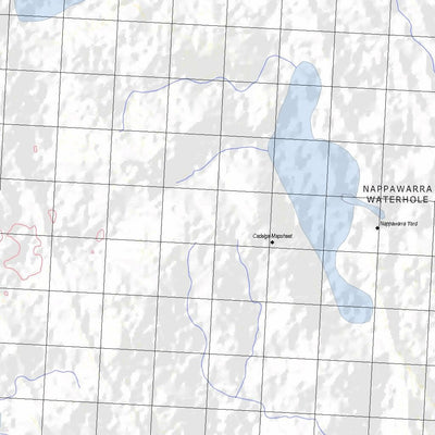 Getlost Map 6945 CADELGA Topographic Map V14d 1:75,000 Preview 2