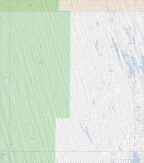 Getlost Map 6645 ALTON DOWNS Topographic Map V14d 1:75,000 Preview 1