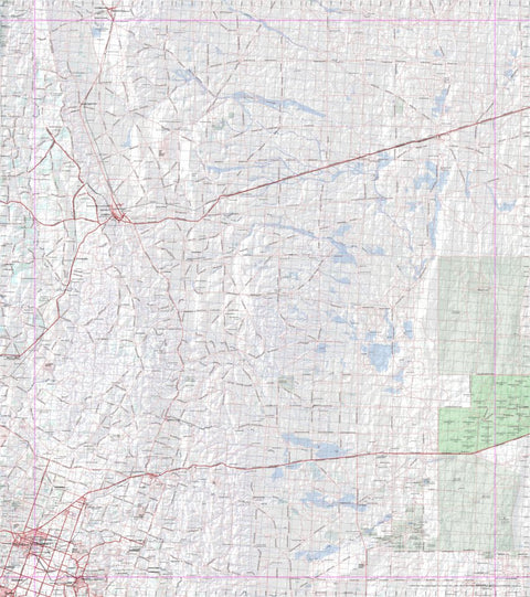 Getlost Map 6729 EUDUNDA Topographic Map V14d 1:75,000 Preview 1
