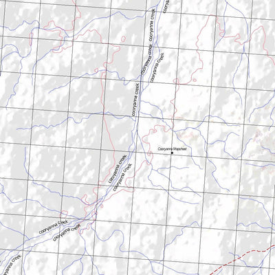 Getlost Map 6639 COORYANNA Topographic Map V14d 1:75,000 Preview 2