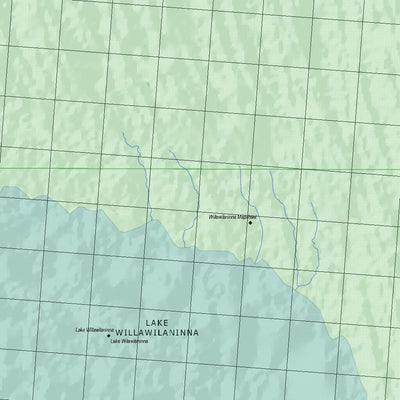 Getlost Map 6443 WILLAWILANINNA Topographic Map V14d 1:75,000 Preview 2