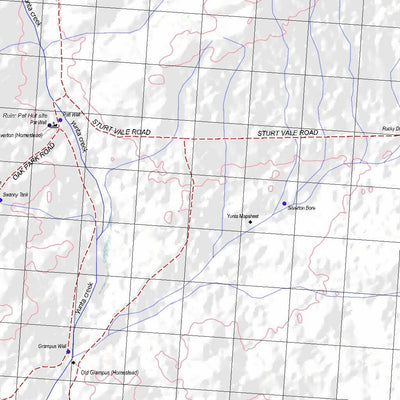 Getlost Map 6832 YUNTA Topographic Map V14d 1:75,000 Preview 2