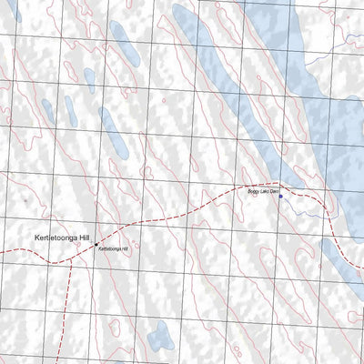 Getlost Map 6845 ETAMUNBANIE Topographic Map V14d 1:75,000 Preview 3