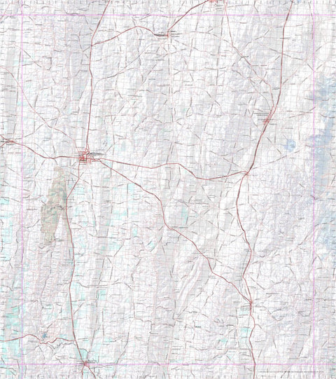 Getlost Map 6631 JAMESTOWN Topographic Map V14d 1:75,000 Preview 1