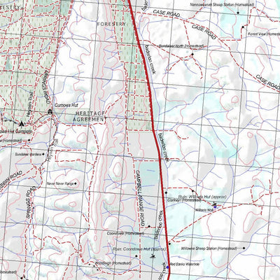 Getlost Map 6631 JAMESTOWN Topographic Map V14d 1:75,000 Preview 3