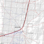 Getlost Map 6331 MIDDLEBACK Topographic Map V14d 1:75,000 Preview 2