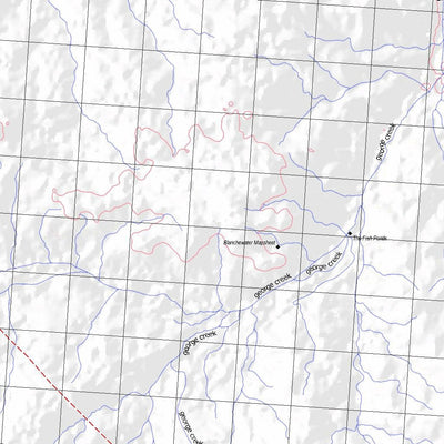 Getlost Map 6738 BLANCHEWATER Topographic Map V14d 1:75,000 Preview 2