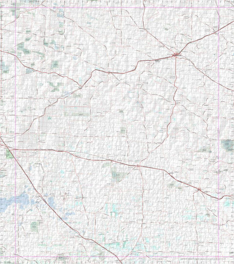 Getlost Map 6827 MOORLANDS Topographic Map V14d 1:75,000 Preview 1