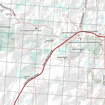 Getlost Map 6826 COONALPYN Topographic Map V14d 1:75,000 Preview 2