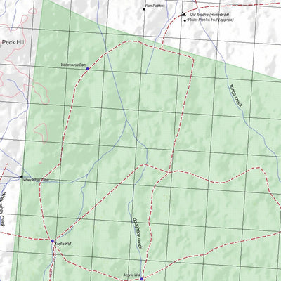 Getlost Map 6934 KALABITY Topographic Map V14d 1:75,000 Preview 3