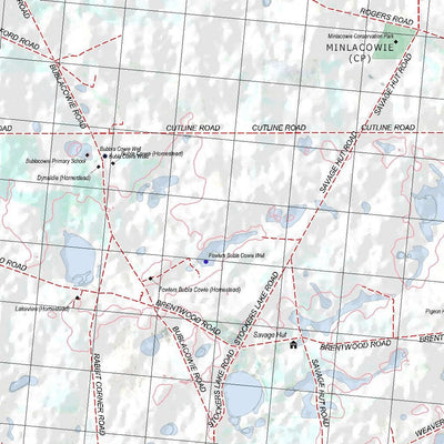 Getlost Map 6428 STANSBURY Topographic Map V14d 1:75,000 Preview 3