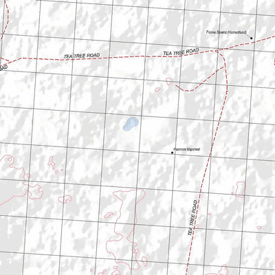 Getlost Map 6835 PASMORE Topographic Map V14d 1:75,000 Preview 2